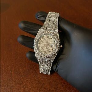 Moissanite Iced Watch | VVS1 Stones | Japan Movement | Passes tester